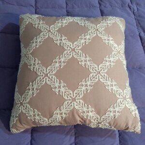 Blush Rose - Accent Pillow - 15" x 15" - NWOT